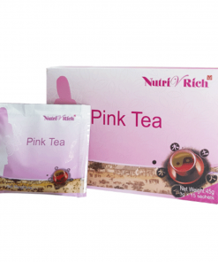 Longrich Pink Tea, Thé amincissant Rose, 15 sachets 45g