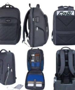 Sac à Dos Intelligent, impermeable, D'école, Business Et D'ordinateur avec Port USB, Noir