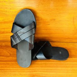 Alternative view of Sandales Artisanales en Cuir avec Laces Croisées pour Homme