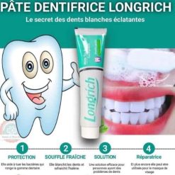 Alternative view of Dentifrice au Thé Blanc et Aloès vera Longrich 200g
