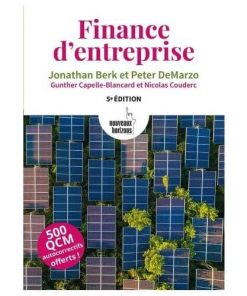 Finance d'entreprise, 5e ed.