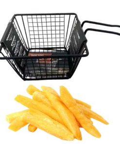 Panier a Frite en Acier inoxydable Heavybao Mini Square