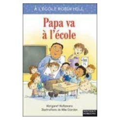 Papa va à l'ecole