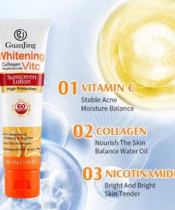 Alternative view of Guanjing Vitamine C - Nicotinamide Lotion solaire Hydratante Blanchissante SPF60