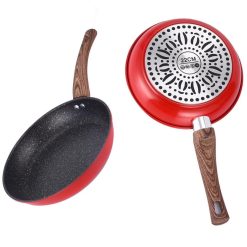 Poêle à Frire Antiadhésive à Induction 22 cm