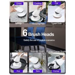 Alternative view of Brosse de nettoyage électrique à main 10W