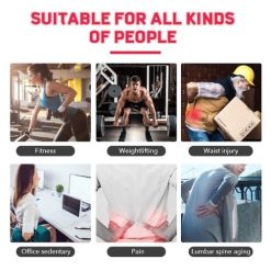 Alternative view of Correcteur à Bande Respirante pour les Douleurs du Bas du Dos