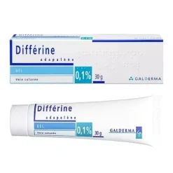 Différine gel 0,1℅, Traitement anti-acné 30g