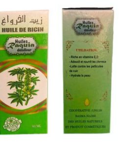 Huiles végétales ricin Raquia Démêleur 60ml