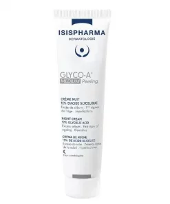 Isispharma Glyco-A Peeling Moyenne Crème de Nuit Peeling 10% Acide Glycolique 30ml