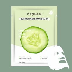 Masque Facial PUQIANNA Hydratant au Concombre 25ml
