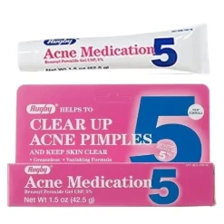 Rugby Acne Medication gel 5%, Traitement anti-acné 42,5g