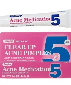Rugby Acne Medication gel 5%, Traitement anti-acné 42,5g