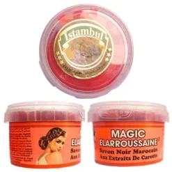 Savon noir marocain Carotte 250g