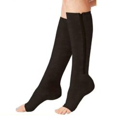 Chaussettes de Contention avec Fermeture Eclair