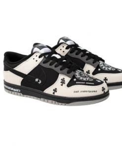 Chaussure Air Force Basse, Graphitis Noire