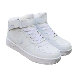 Chaussure Haute Air Force 1 Blanche