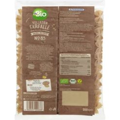 Alternative view of Macaronni Pâtes intégrales Farfalle Dm Bio 500g