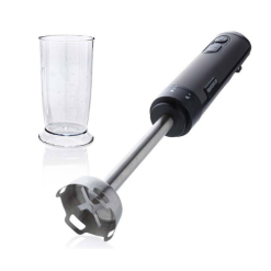 Mini Mixeur à main Brabantia D8-4GY, 8 vitesses et Turbo 1000W