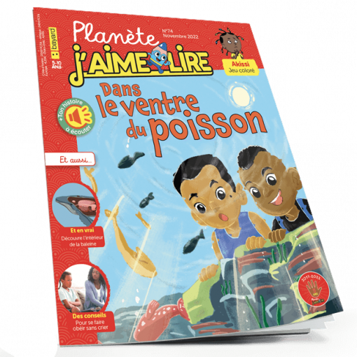 Planète J’aime Lire N°74: Dans le ventre du poisson