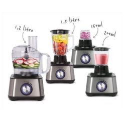 Alternative view of Robot Mixeur Brabantia BBEK1113B Acier Inoxydable 3 Vitesses 1,2L 1000W