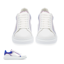 Tennis Alexander Mcqueen Semelle Robuste Bleue