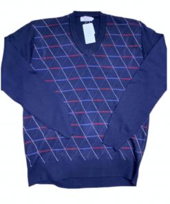 Alternative view of Pull-Over Col V en Laine