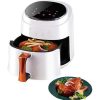Friteuse à Air Silver Crest JD689B tactile 1400W 8L
