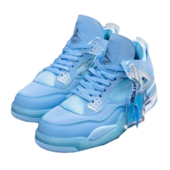 Basket Nike Air Jordan 4 Bleu ciel