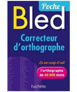 Bled correcteur d'orthographe