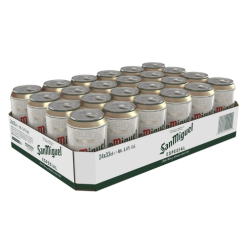 Bière en Canette San Miguel Palette de 24x30cl