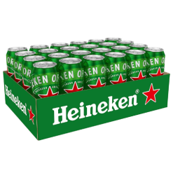 Bière en Canette Heineken Palette de 24x0.5L