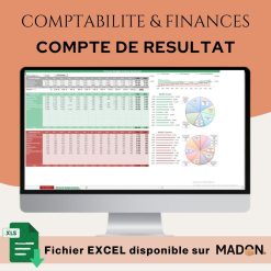 Modèle Excel de Comptabilité & Finances Axé sur le Compte de Résultat