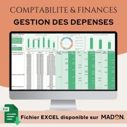 Modèle Excel de Comptabilité & Finances Axé sur la Gestion des Dépenses