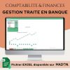 Modèle Excel de Comptabilité & Finances Axé sur la Gestion Traite en Banque
