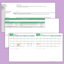 Alternative view of Modèle Excel de Gestion Projet Axé sur le Management Equipe