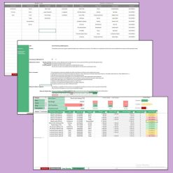 Alternative view of Modèle Excel de Gestion Projet Axé sur la Planification Suivi