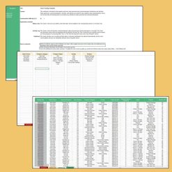 Alternative view of Modèle Excel de Marketing & Ventes Axé sur la Gestion des Ventes