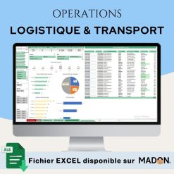 Modèle Excel des Opérations Axé sur la Logistique & Transport