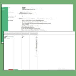 Alternative view of Modèle Excel de Ressources Humaines Axé sur la Feuille de Temps Employés