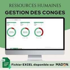 Modèle Excel de Ressources Humaines Axé sur la Gestion des Congés