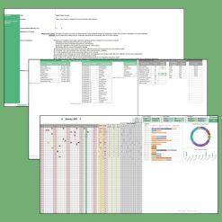 Alternative view of Modèle Excel de Ressources Humaines Axé sur la Gestion des Congés