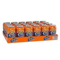 Jus Fanta en Canette Palette de 24x33cl