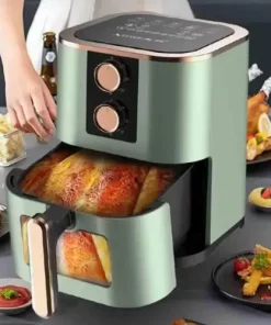 Alternative view of Friteuse à Air sans huile Su Tai ST-607, 6.5 Litres 1000W