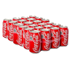 Jus Coca Cola en Canette 24x33cl