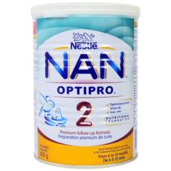 Lait NAN Optipro 2, pour Bébé de 6 à 12 Mois 400g