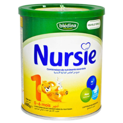 Lait NURSIE 1, pour Bébé de 0 à 6 Mois 400g