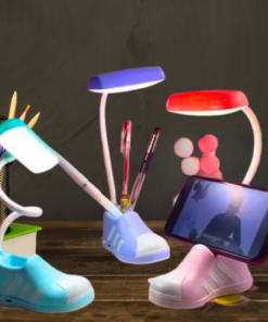 Lampe de Bureau LED Rechargeable USB avec Col de Cygne Flexible