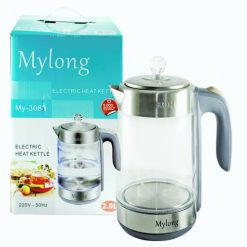Bouilloire électrique Mylong 2L MY3088 220V, Garantie 1 Mois