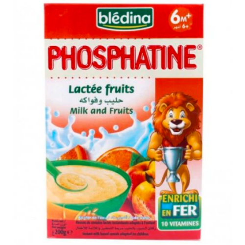 Phosphaltine Lactée Fruits pour bébé 200g